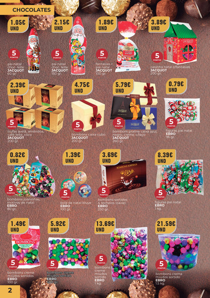 CHOCOLATES DE NATAL 2025