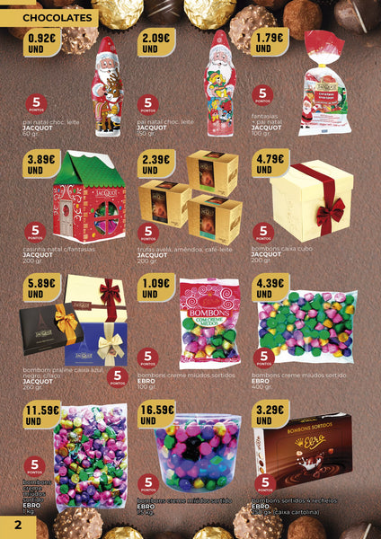 CHOCOLATES DE NATAL 2026