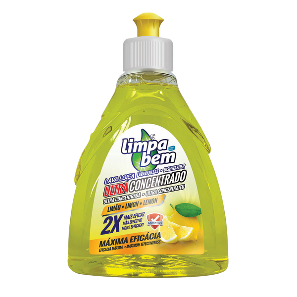 Limpabem Lava Loiça Ultra Concentrado Limão 500Ml (Cx8)