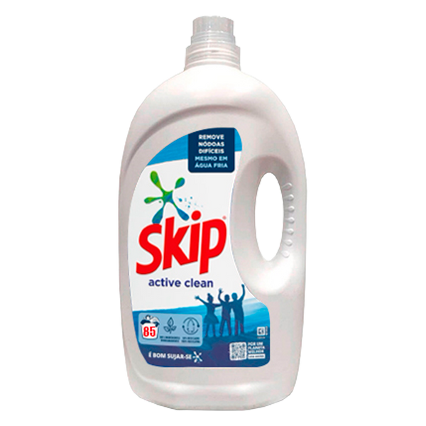 Skip Detergente Liquido Active Clean 85 Doses (Cx2)