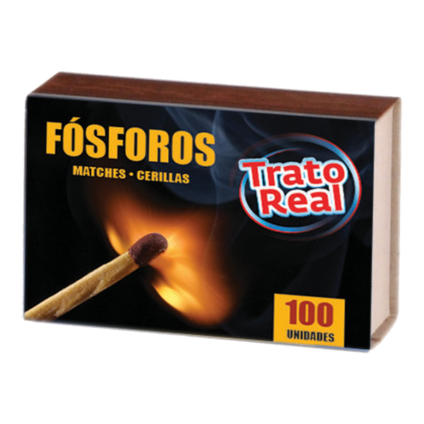 Trato Real Fosforos (Pack4)