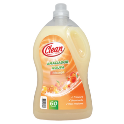 Clean Stores Amaciador Roupa Pêssego 3,9Lt  60Doses (Cx4)