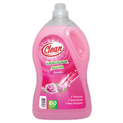 Clean Stores Amaciador Roupa Rosas 3,9Lt  60Doses (Cx4)