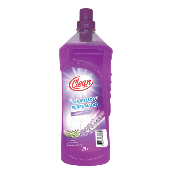Clean Stores Lava Tudo Lavanda 2Lt (Cx9)