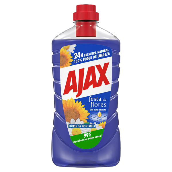 Ajax Fiesta de Flores Montaña 1L (Caja de 12)