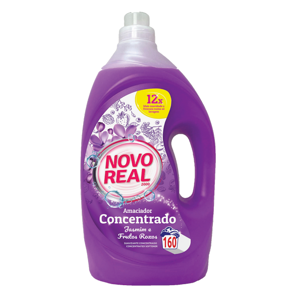 Novoreal Amaciador Concentrado Jasmim E Frutos Roxos 4Lt  C4