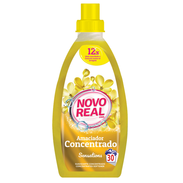 Novoreal Amaciador Concent. Sensations 750Ml 30D (Cx6)