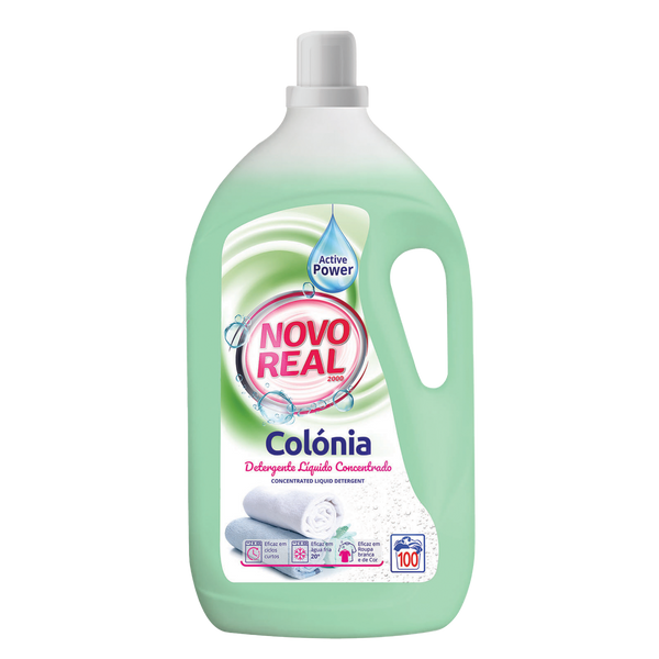 Novo Real Deter. Liquido Active Power Colonia 5Lt (Cx2)