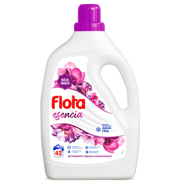 Detergente Liquido Flota Esencia 42 Doses (Cx4)