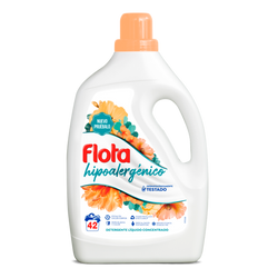 Detergente Liquido Flota Hipoalergenico 42 Doses (Cx4)