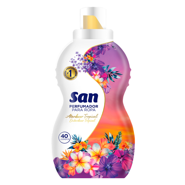 San Perfumador P/ Roupa Entardecer Tropical 40 Doses (Cx8)