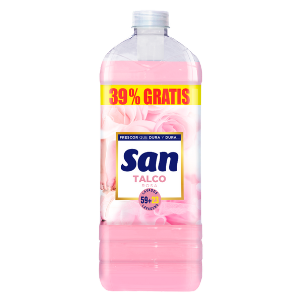 Amaciador San Talco Rosa 59 + 23 Doses Gratis (Cx6)