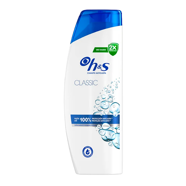 H&S Champô Classic 625Ml (Cx6)