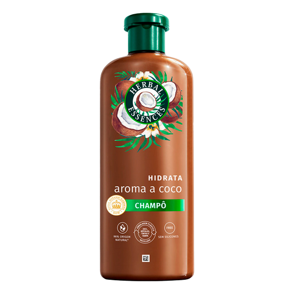 Herbal Champô Hidrata Coco 350Ml (Cx6)