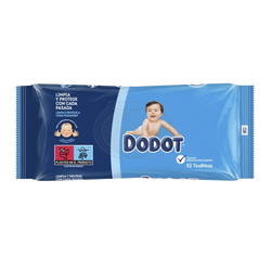 Dodot Toalhitas Azul 52 (Cx 12)