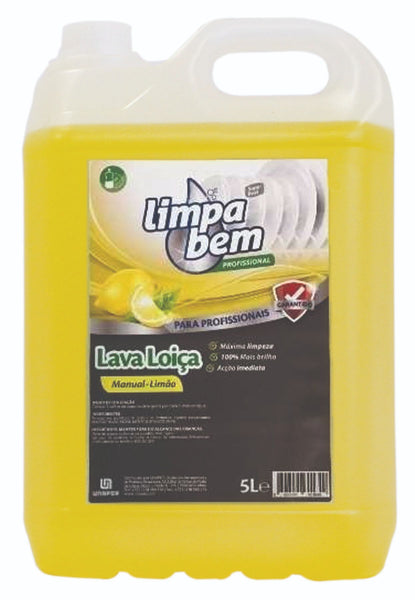 Limpabem Lava Loiça Limão 5Lt (Cx4)