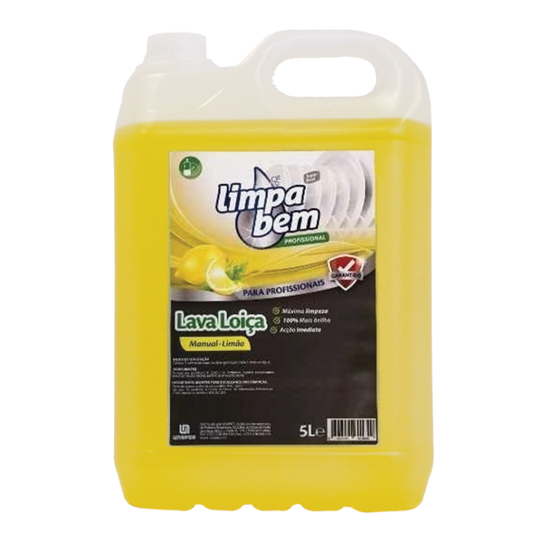 Limpabem Lava Loiça Limão 5Lt (Cx4)