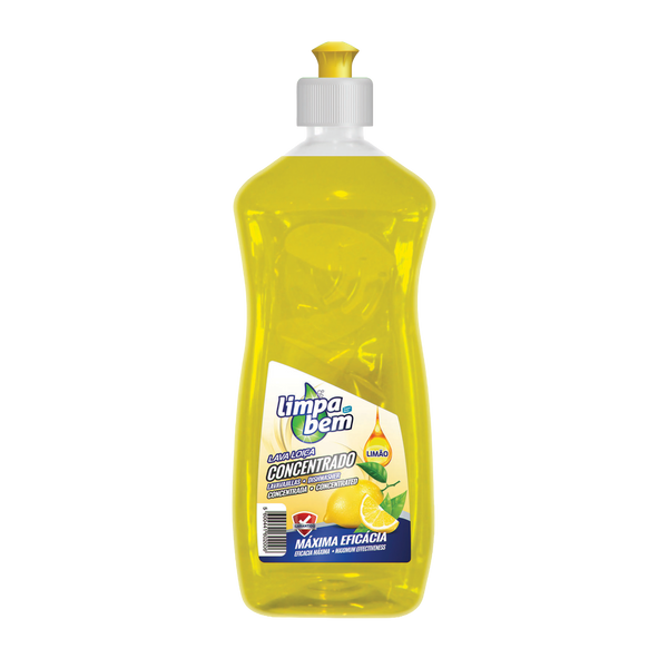 Limpa Bem Lava Loiça Concentrado 1L Limão (Cx12)