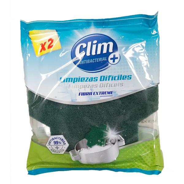 Clim Antibacterial Limpeza Dificil Fibra Extreme X2 (Cx10)