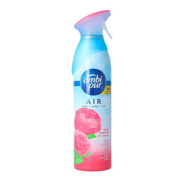 Ambipur Spray Flores Elegantes 300Ml (Cx6)