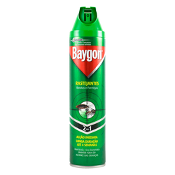 Baygon  Insect. Spray 2 Em 1 Baratas E Form. 400Ml (Cx12)