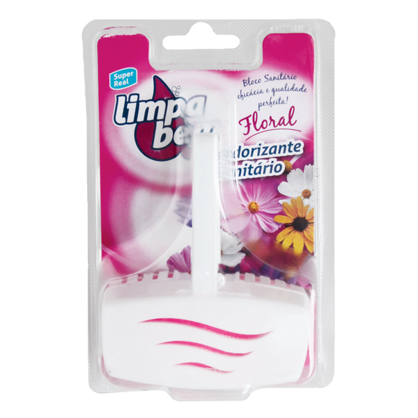 Limpabem Bloco W.C. Floral 40Grx12