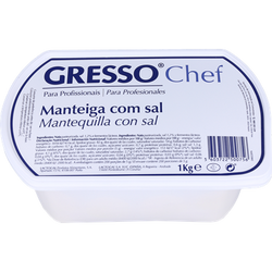 Manteiga Gresso C/Sal Chef 6X1Kg