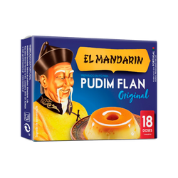 Flan de pudín mandarín (Cx30Pct)