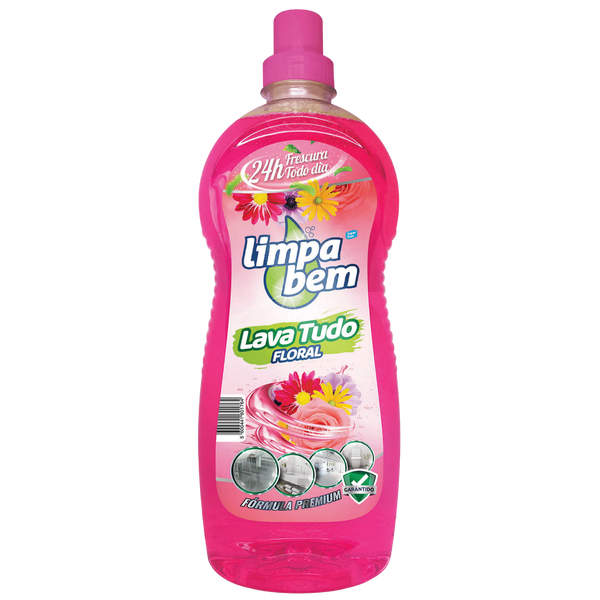 Limpabem Lava Tudo Floral 1.5L (Cx8)