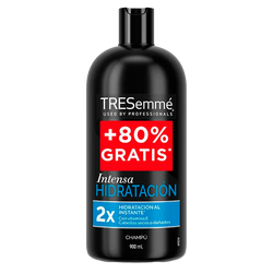 Tresemme Shampoo Hidratação Intensa 500Ml+400Ml Oferta Cx6