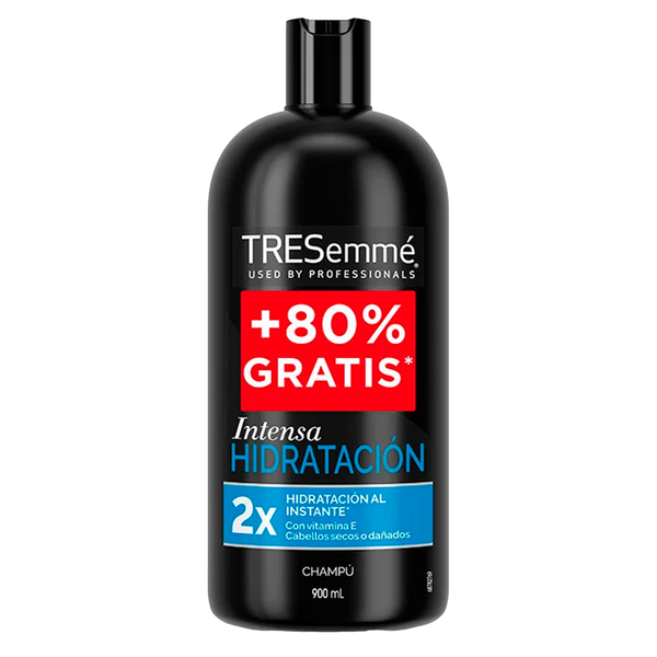 Tresemme Shampoo Hidratação Intensa 500Ml+400Ml Oferta Cx6