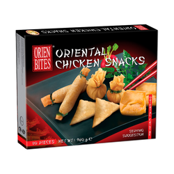 Mix Snacks Frango Cong. Orien Bites 12Grs X 80Und (Cx6)