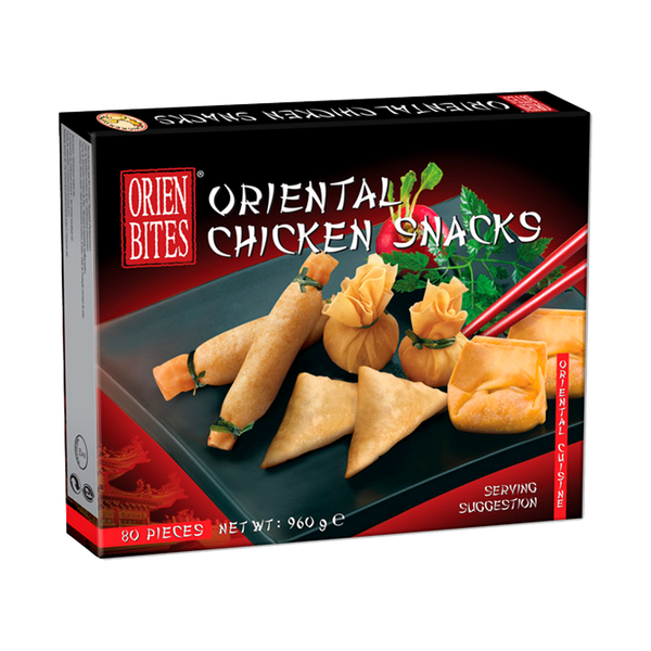 Mix Snacks Frango Cong. Orien Bites 12Grs X 80Und (Cx6)