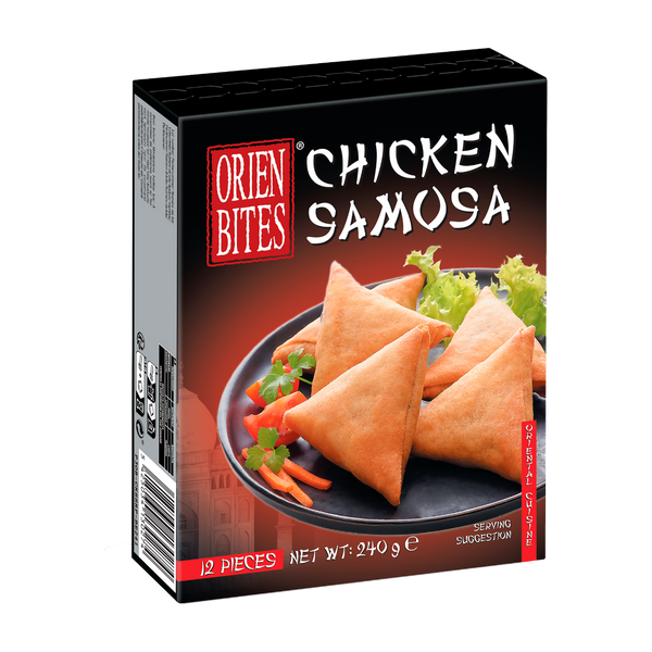 Chamuças De Frango Cong. Orien Bites 20Grs X 12Und (Cx12)