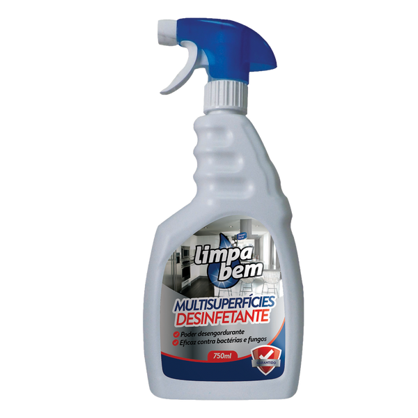 Limpabem Multisuperficies Desinfectante Pistola 750Ml (Cx12)