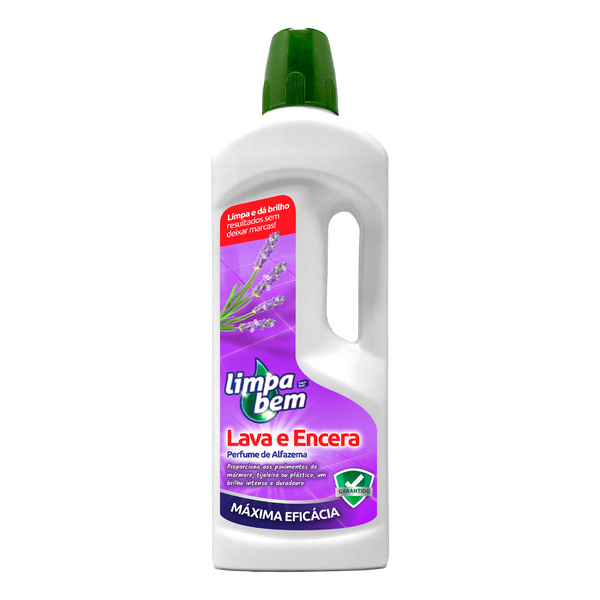 Limpa Bem Lava E Encera Lavanda 750Ml (Cx14)