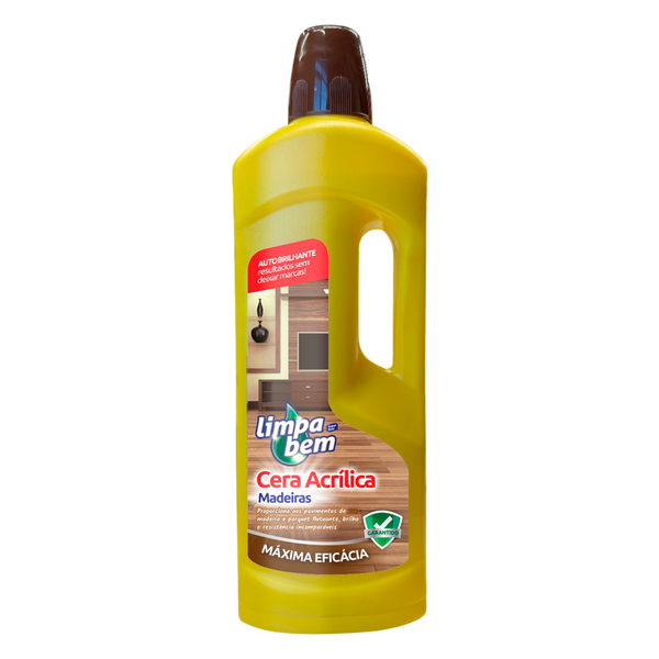 Limpa Bem Cera Acrilica Madeiras 750Ml (Cx14)