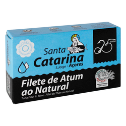 Filete De Atum Ao Natural Santa Catarina 120 Gr (Cx50)