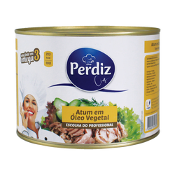 Perdiz Atum Pedaços Em Oleo Lata 1730Grs