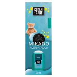 Nr Clean E Care Ambientador Mikado Bebé 50Ml (Cx12)