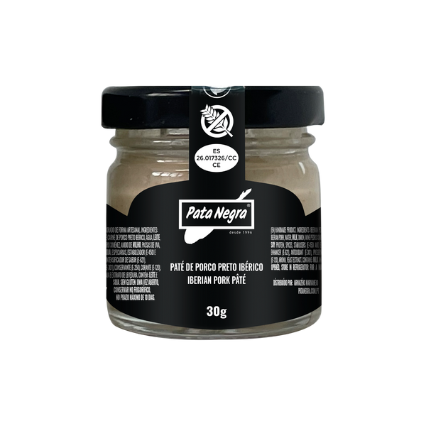 Pate Porco Preto Iberico Patanegra 30Grs (Tabuleiro 15Und)