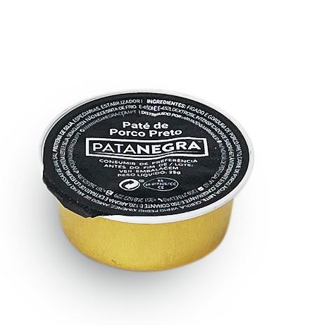 Pate P. Preto Patanegra Monodoses 25Gr X 18 Und (Cx12)