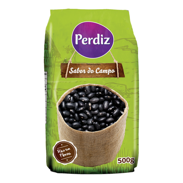 Perdiz Feijao Preto Seco 500Grs/Saco