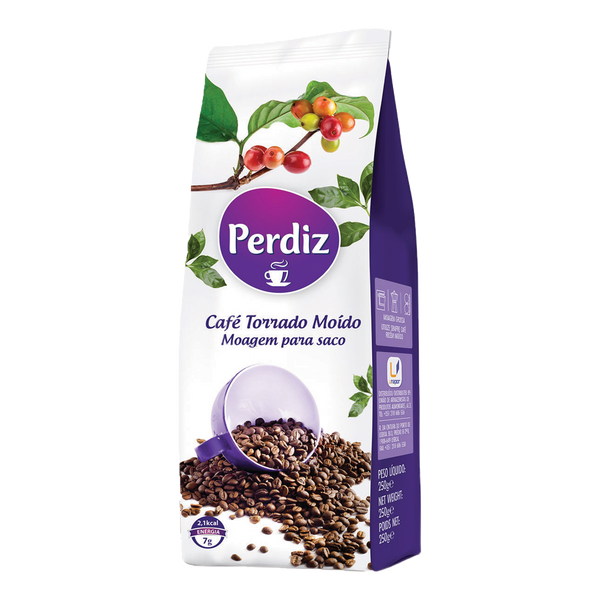 Perdiz Cafe Moido Saco 250Grs/Pct