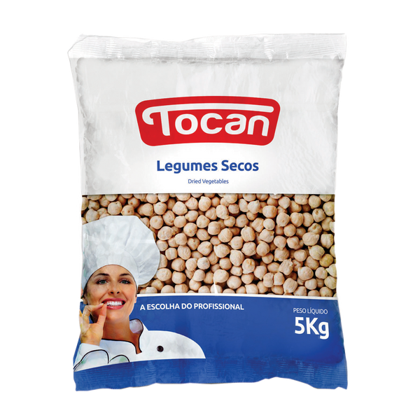 Tocan Grão De Bico Extra Seco Saco 5Kg