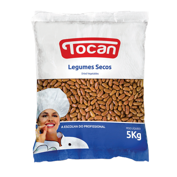 Tocan Feijão Manteiga Seco Saco 5Kg