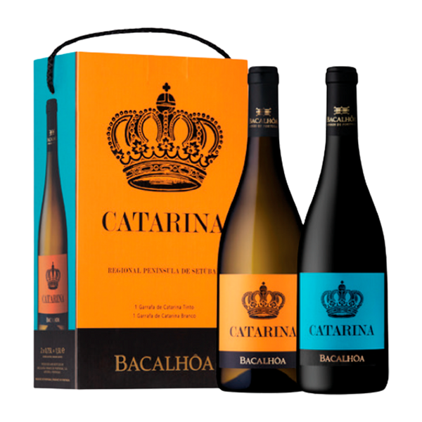 Pack 1Grf Tinto Catarina 75Cl + 1Grf Branco Catarina 75Cl