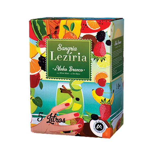 Sangria Vinho Branco Leziria 5 Lt Bag In Box