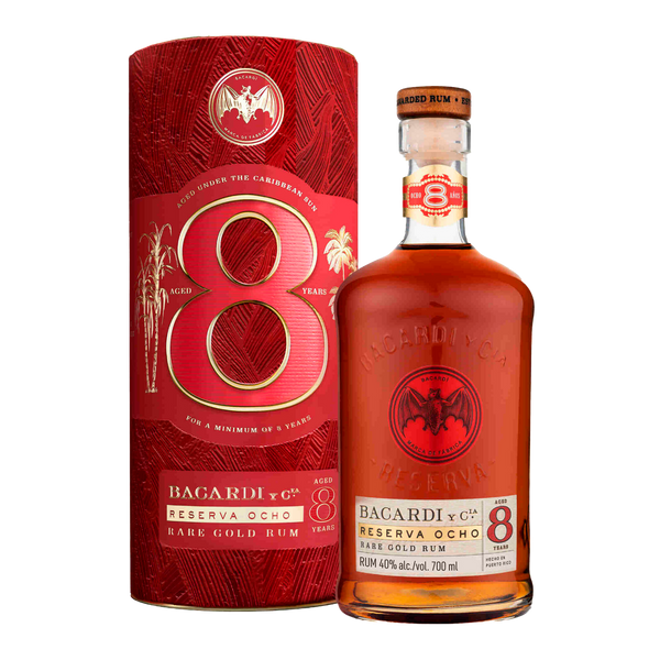 Rum Bacardi 8 Anos 0.70 40º (Cx6)