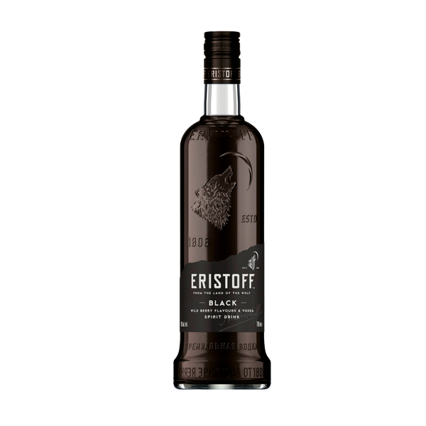 Vodka Eristoff Black 18º 70Cl (Cx6)